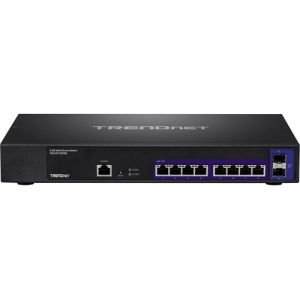 TRENDnet 10-Port 2.5GBASE-T Web Smart+ Switch with 2 x 10G SFP+ Slots