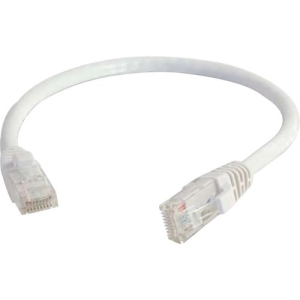 Quiktron 3ft Value Series Cat.6 Booted Patch Cord - White