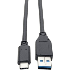 Tripp Lite U428-006 USB C to USB A Cable (M/M), USB 3.2, Gen 1 (5 Gbps), Thunderbolt 3 Compatible, 6' (1.83)
