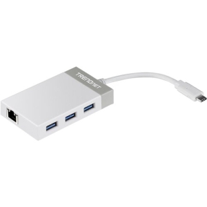 Trendnet Usb-C To Gigabit Ethernet Adapter + USB Hub