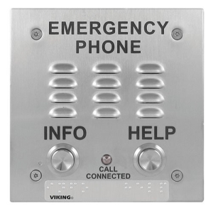 voip two button stainless steel handsfree emergenc
