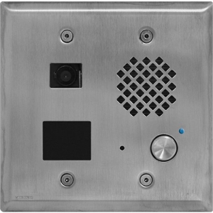 door phone w/card reader and cam- stainless steel