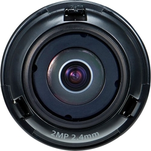 Hanwha Techwin SLA-2M2400Q - 2.40 mm - f/2 - Fixed Focal Length Lens for M12-mount