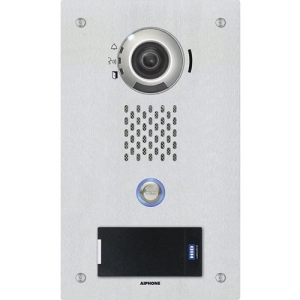 Aiphone IP Addressable Video Door Station with Card Reader for the IX Series