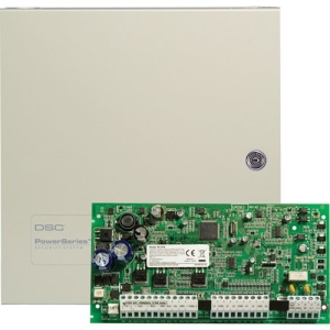 DSC KIT16-401SCFRE PowerSeries PC1616 6-32 Zone Hybrid Wireless Control Panel Kit, French, Includes PC1616, PC5002C, PK5501 & LC-10