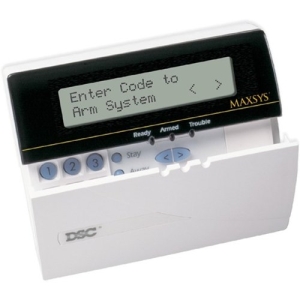 DSC LCD-4501TF MAXSYS Programmable Message LCD Keypad with 5 Function Keys, French