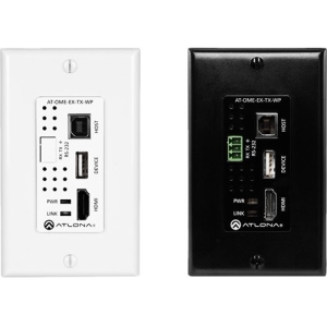 Atlona AT-OME-EX-TX-WP Wallplate Transmitter For HDMI with USB
