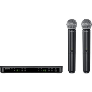 Shure Wireless Dual Vocal System With Two Sm58