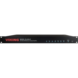 Viking Electronics 250 Watt 70V Sip/Multicast Paging Amplifier