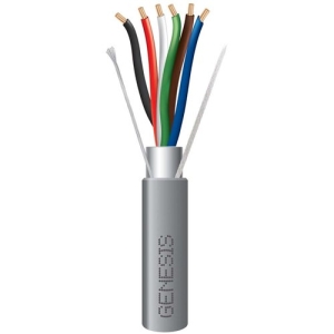 Genesis 18 AWG 6 Stranded Conductors, Shielded, Riser CMR/FT4