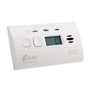 Kidde Sealed Lithium Battery Power Carbon Monoxide Alarm with Digital Display C3010D