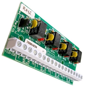 DSC-RL4-LC Low Current 4-Relay Board