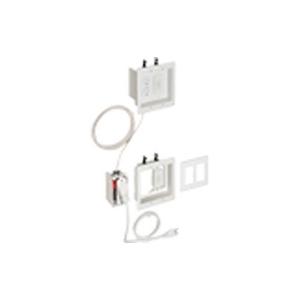 Arlington TVBRA2KGC Two-Gang Power/Low-Voltage TV Bridge II Kit with Ground Clips for Canada