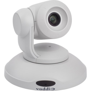 Vaddio 999-9990-000W ConferenceSHOT 10 USB 3.0 PTZ Conferencing Camera, White