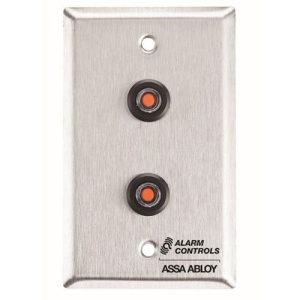 Alarm Controls RP-45 Single Gang Faceplate