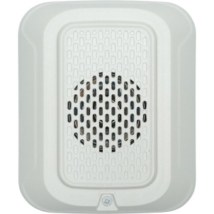 System Sensor HWLA-LF L-Series Indoor Selectable Output Low Frequency Wall Sounder, Plain, ULC Listed, White