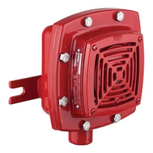 Kidde 889D-AW Edwards Signaling 889D-AW AdaptaHorn Grille Type Hazardous Location Horn, Red, 20-24V DC, 0.16A