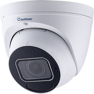 GeoVision GV-EBD4813 AI 4MP H.265 5x Zoom Super Low Lux WDR Pro IR Turret Dome IP Camera, 2.7-13.5mm Lens