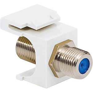 ICC 3 GHz F-Type Modular Jack with Nickel Plated Connector in HD Style
