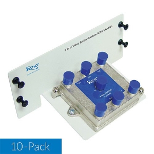 ICC Video Splitter Module with 6 Ports and 2 GHz in 10-Pack
