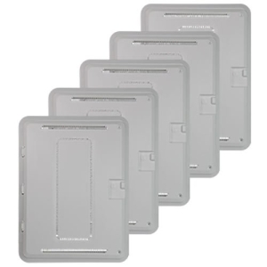 On-Q Plastic 20IN Hinged Door With Trim Ring (5 Pack)