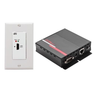 Hall HDMI over UTP Extender with HDBaseT™ and PoH ( Wall Plate Sender + Receiver )