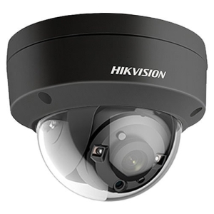 Hikvision Turbo HD DS-2CE56H0T-VPITFB 5 Megapixel Outdoor Surveillance Camera - Color - Dome