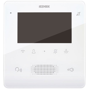 Elvox 7558 TAB 4.3" Monitor Open Voice, White