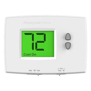 Honeywell Home TH1110E1000/U E1 Pro Non-Programmable Thermostat, Large LCD Display