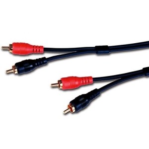 Comprehensive 2PP-2PP-10ST Standard Series 2 gold RCA Plugs Each End Stereo Audio Cable 10'
