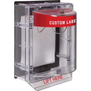 red stppr ii w/horn surf mnt otdr cust lbl incl.