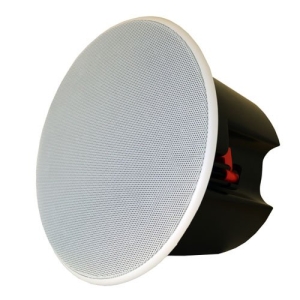 Speco SP6OCT Indoor/Outdoor Ceiling Mountable Speaker - 20 W RMS - White