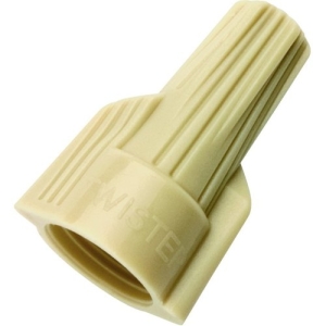 IDEAL Twister Wire Connector, Model 341 Tan, Box OF 100