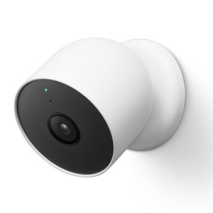 Google Nest Cam Battery, 2MP Indoor/Outdoor Battery Powered HD Network Camera, Snow/White (GA01317-CA)