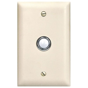 Viking Electronics Door Bell Button Off-White Panel