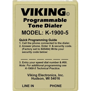 Viking Electronics K-1900-5 Touch Tone Dialer