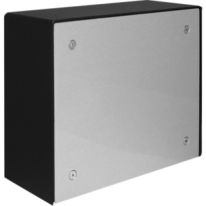 Viking Electronics Black 6X7 Surface Mount Box with Panel, No Rain Guard