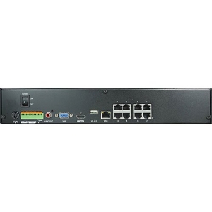 LILIN NVR6208E 8-Channel PoE 4K Standalone Network Video Recorder, 4TB, NDAA Compliant