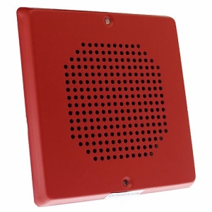 Eaton Wheelock ET70-R ET70 Speaker, Wall/Ceiling, 24VDC, Red
