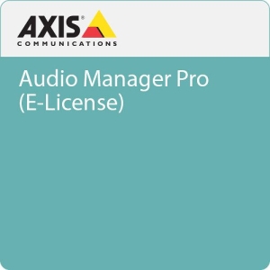 AXIS Audio Manager Pro - License