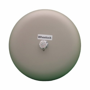 Eaton MB-G6-12-S Wheelock MB Series Indoor/Outdoor Motor Bell, Vibrating Tone, 6", 12V DC, Gray