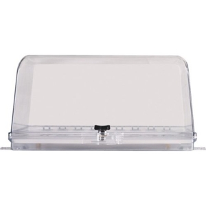 STI-7531 Safety Technology Protective Cabinet, Polycarbonate With Backplate And Thumb Lock - Clear