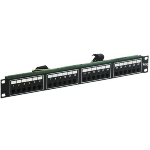 ICC Voice 8P4C Patch Panel with Male Telco in 24 Ports and 1 RMS