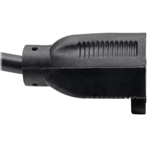 Tripp Lite P024-001-13A Power Extension Cord, NEMA 5-15P to NEMA 5-15R - 13A, 120V, 16 AWG, 1' (30.5 cm), Black