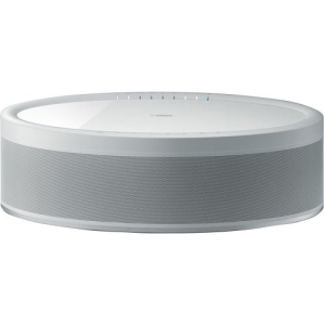 Yamaha MusicCast 50 WX-051 Portable Bluetooth Smart Speaker - 70 W RMS - Google Assistant, Alexa, Siri Supported - White