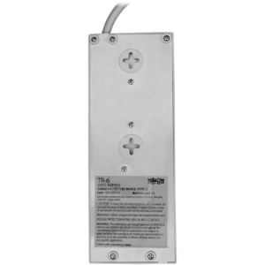 Tripp Lite TR-6 Protect It! 6-Outlet Super Surge Alert Protector, 6  ft. (1.83 m)Cord, 2420 Jouless