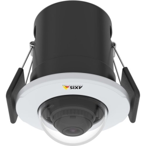 AXIS M3015 M30 Series 2MP Ultra Discreet Recessed Mount HDTV 1080p Fixed Mini-Dome WDR IP Camera, 2.8mm Lens