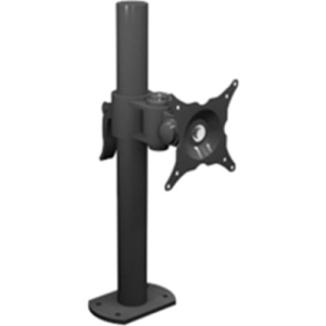 Winsted W6471 Pole Mount for Flat Panel Display - Black