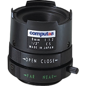 Computar Computar T0812FICS - 8 mm - f/1.2 - Fixed Focal Length Lens for CS Mount