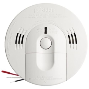 Kidde KN-COSM-IBACA 120V AC Talking Smoke & Carbon Monoxide Alarm With Front-Load AA Battery Backup